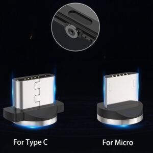 Magnetic USB Fast Charging Micro / Type C Cable - Image 5