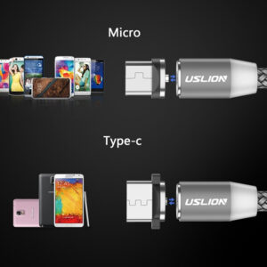 Magnetic USB Fast Charging Micro / Type C Cable - Image 6