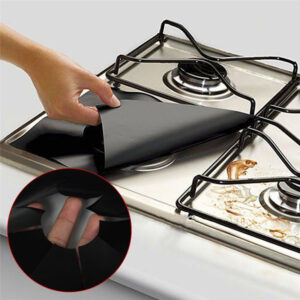 Reusable Gas Stovetop Burner Protector Cover, 2pcs/lot - Image 1