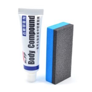 Car Scratch Hiding Polishing Paste with Sponge - Image 1