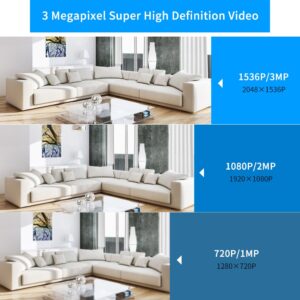 5MP 1080P IP Camera WIFI Wireless Smart Home Security Camera - Image 4